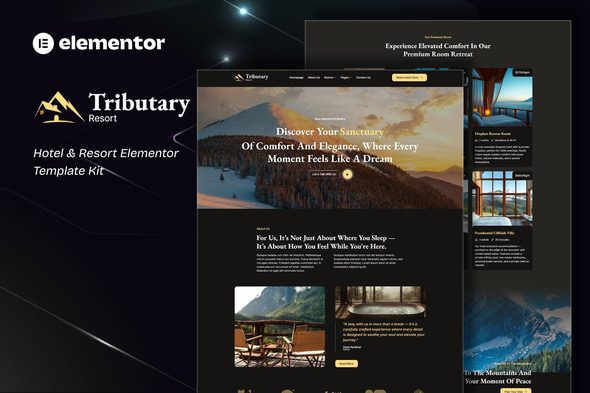Tributary – Hotel & Resort Elementor Template Kit