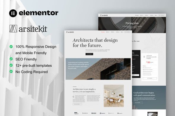 ArsiteKit – Architecture & Construction Elementor Pro Template Kit