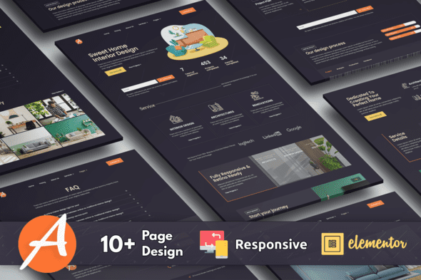 Artrior – Architecture & Interior Design Template Kit