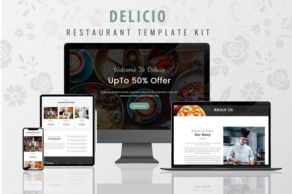 Delicio – Restaurant Elementor Template Kit