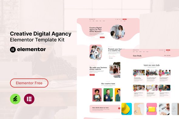 Digimity – Creative Digital Agancy Elementor Template Kit