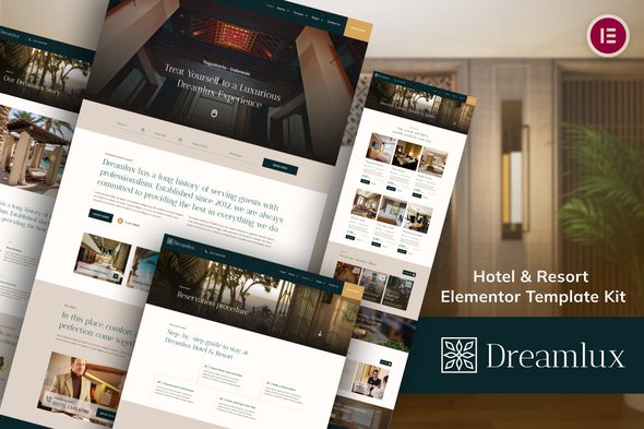 Dreamlux – Hotel & Resort Elementor Template Kit