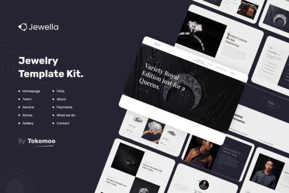 Jewella – Jewelry Store Elementor Template Kit