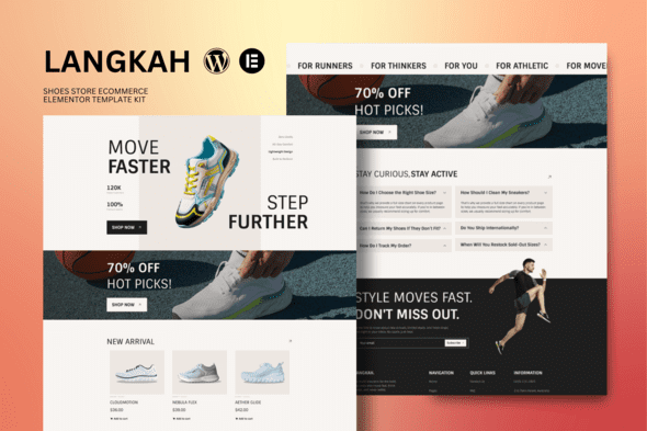 Lensa – Camera & Photography Equipment Store Elementor Template Kit