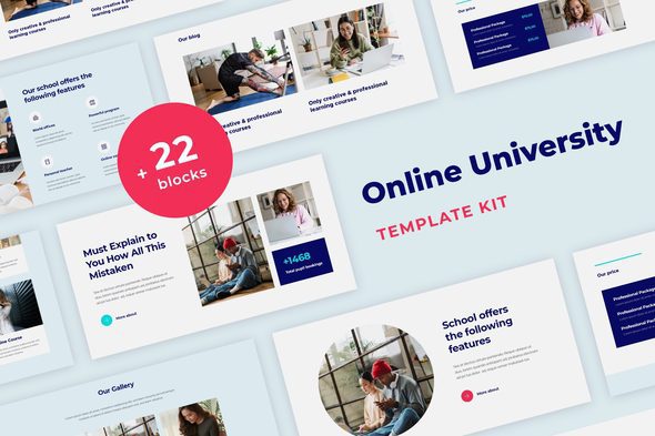 Learnex – Distance Education & Learning Courses Elementor Template Kit