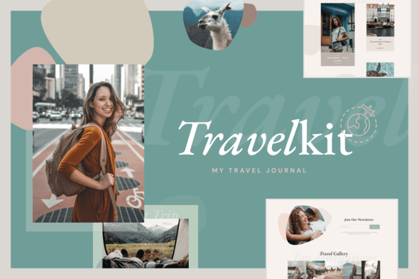 TravelKit – Journal & Blog Template Kit for Elementor