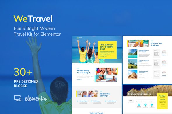 WeTravel – Travel and Tourism Template KitWeTravel – Travel and Tourism Template Kit