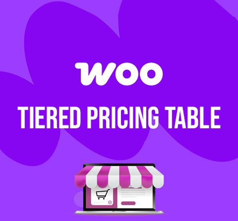 Tiered Pricing Table for WooCommerce