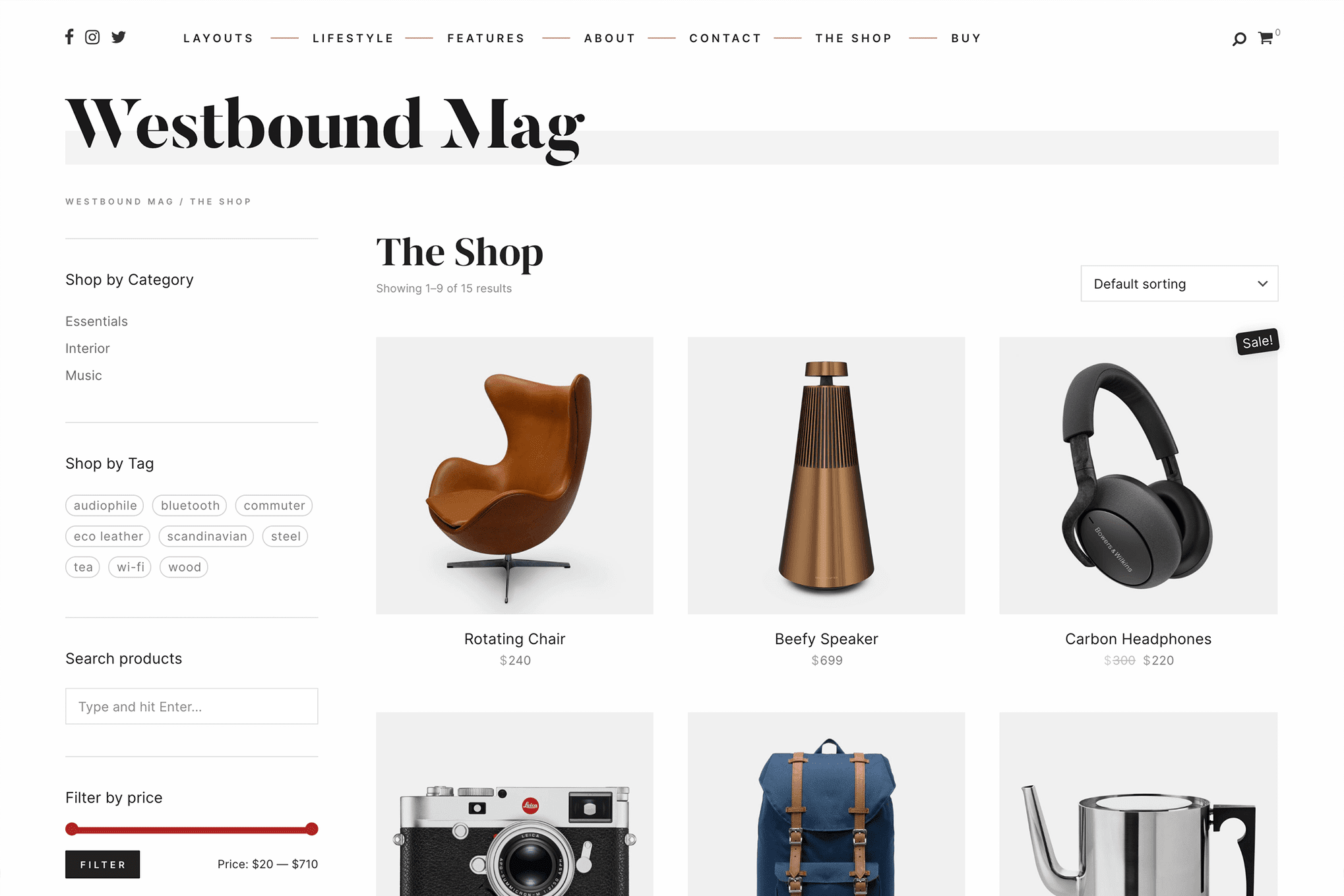 Westbound – A Storyful WordPress Blogging Theme