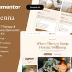 Vienna — Therapy & Holistic Care Elementor Template Kit